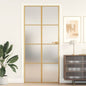 JUNG Vida Innentür Schlank Golden 93x201,5 cm Hartglas und Aluminium