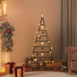 JUNG Vida Metall-Weihnachtsbaum für Dekorationen Schwarz 125 cm