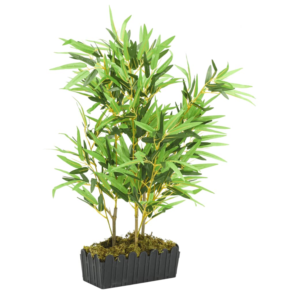 JUNG Vida Bambusbaum Künstlich 500 Blätter 80 cm Grün