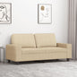 JUNG Vida 2-Sitzer-Sofa Creme 140 cm Stoff