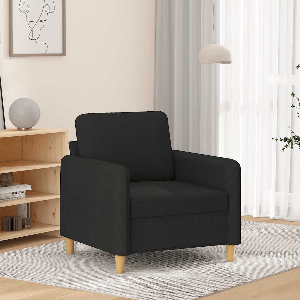 JUNG Vida Sessel Schwarz 60 cm Stoff