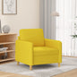 JUNG Vida Sessel Hellgelb 60 cm Stoff