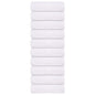 JUNG Vida Waschlappen FROGN 10 Stk. Weiß 15x21 cm 360 g/m²