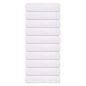 JUNG Vida Handtücher FROGN 10 Stk. Weiß 50x100 cm 360 g/m²