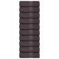 JUNG Vida Gästetücher FROGN 10 Stk. Anthrazit 30x50 cm 360 g/m²