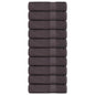 JUNG Vida Duschtücher FROGN 10 Stk. Anthrazit 70x140 cm 360 g/m²