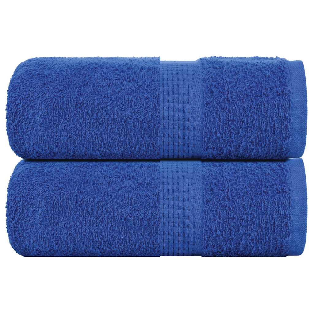 JUNG Vida Gästetücher FROGN 2 Stk. Blau 30x50 cm 360 g/m²