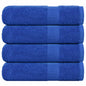 JUNG Vida Handtücher FROGN 4 Stk. Blau 50x100 cm 360 g/m²