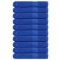 JUNG Vida Saunatücher FROGN 10 Stk. Blau 80x200 cm 360 g/m²