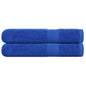 JUNG Vida Handtücher FROGN 2 Stk. Blau 100x200 cm 360 g/m²