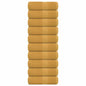 JUNG Vida Waschtücher FROGN 10 Stk. Gold 30x30 cm 360 g/m²