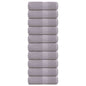 JUNG Vida Waschtücher FROGN 10 Stk. Grau 30x30 cm 360 g/m²