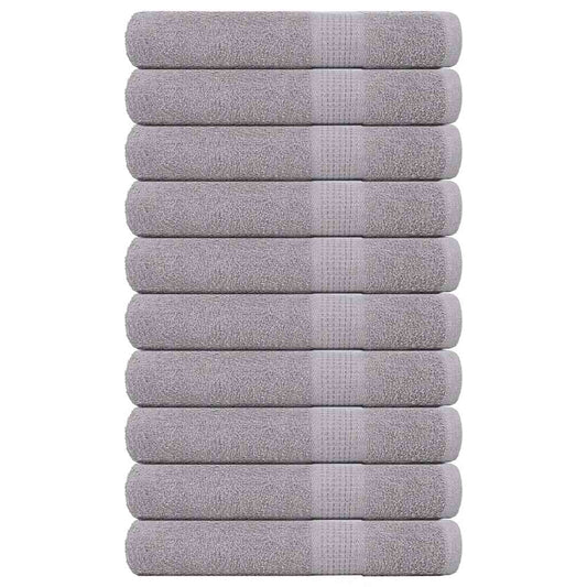 JUNG Vida Saunatücher FROGN 10 Stk. Grau 80x200 cm 360 g/m²