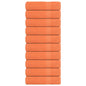JUNG Vida Duschtücher FROGN 10 Stk. Orange 70x140 cm 360 g/qm