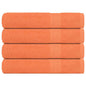 JUNG Vida Handtücher FROGN 4 Stk. Orange 100x200 cm 360 g/m²