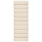 JUNG Vida Waschtücher FROGN 10 Stk. Creme 30x30 cm 360 g/m²