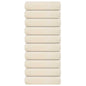 JUNG Vida Handtücher FROGN 10 Stk. Creme 50x100 cm 360 g/m²