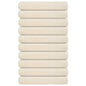 JUNG Vida Handtücher FROGN 10 Stk. Creme 100x200 cm 360 g/m²