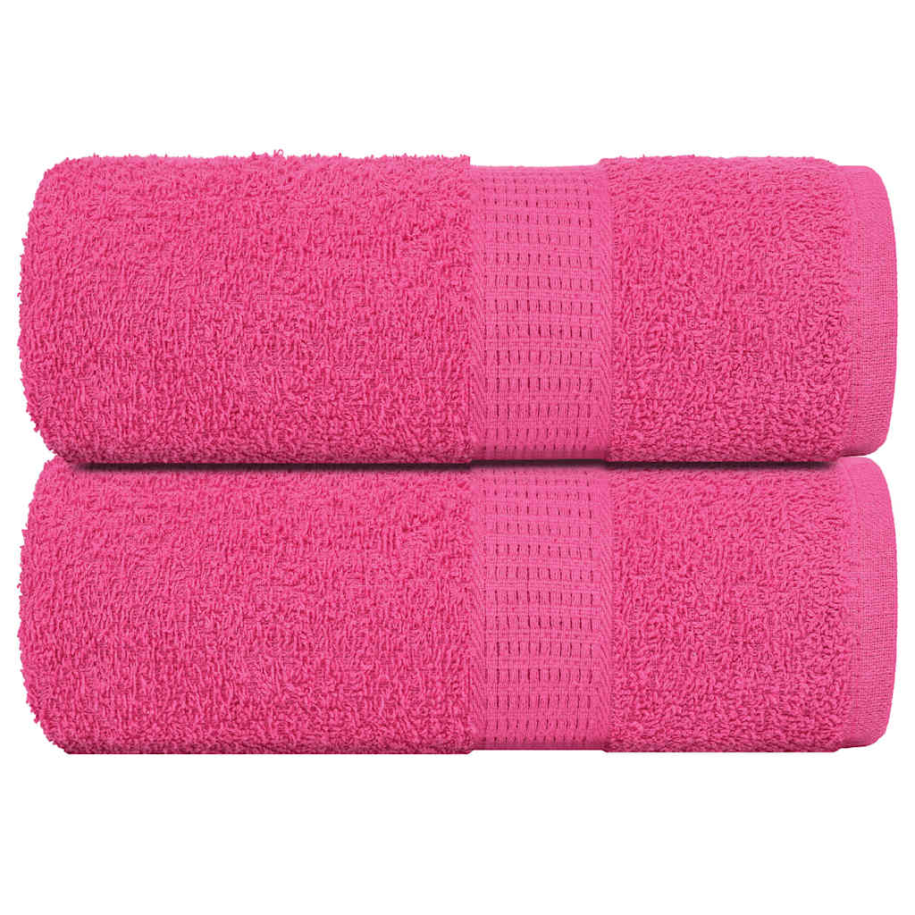 JUNG Vida Waschtücher FROGN 2 Stk. Rosa 30x30 cm 360 g/m²