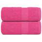 JUNG Vida Waschtücher FROGN 2 Stk. Rosa 30x30 cm 360 g/m²