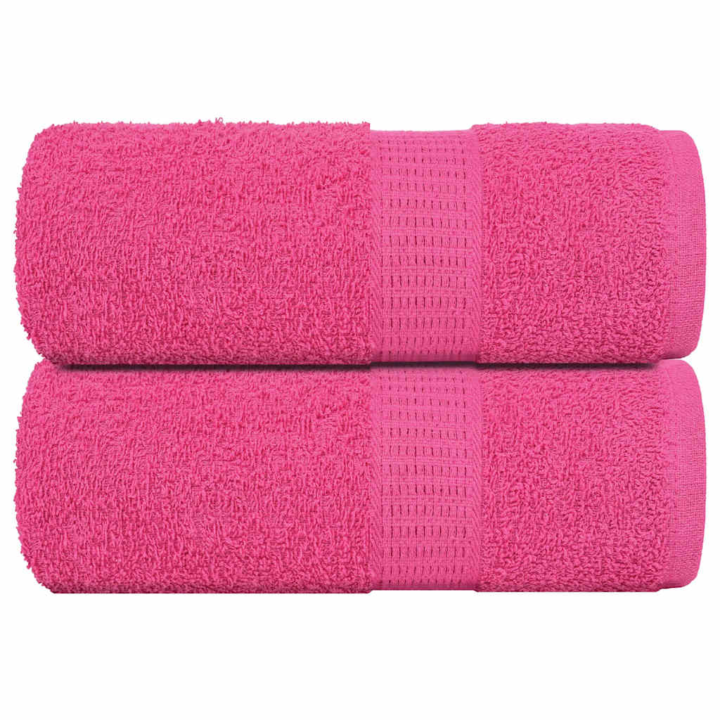 JUNG Vida Gästetücher FROGN 2 Stk. Rosa 30x50 cm 360 g/m²