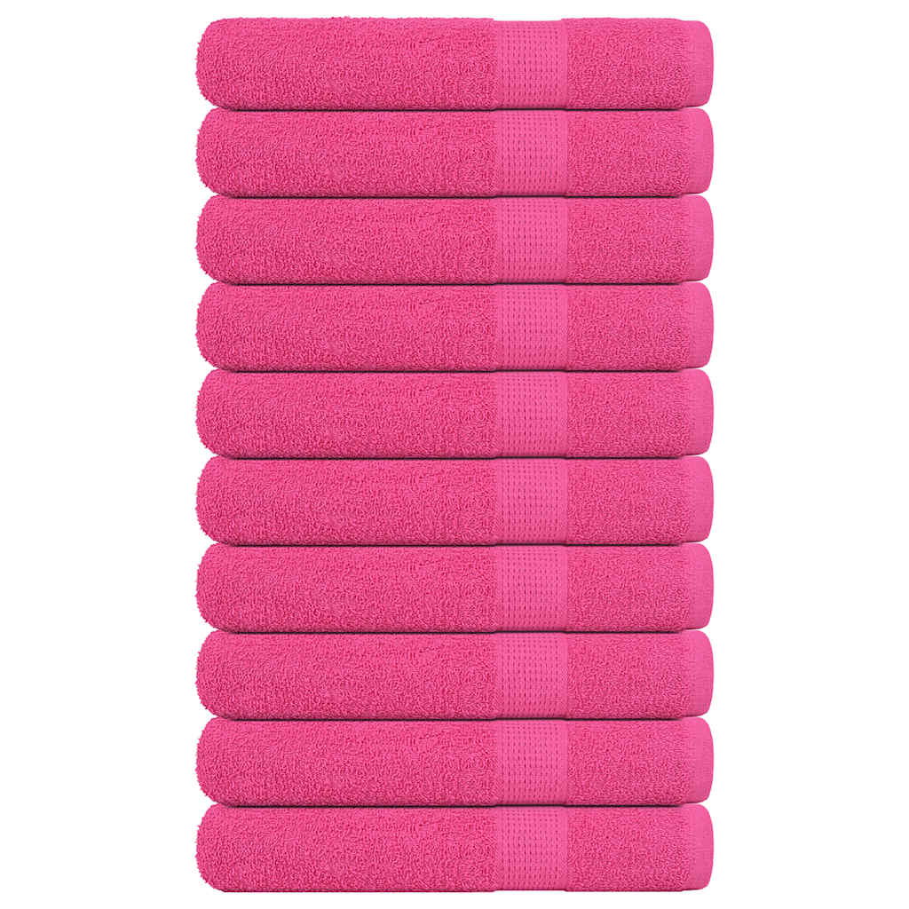JUNG Vida Saunatücher FROGN 10 Stk. Rosa 80x200 cm 360 g/m²