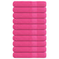 JUNG Vida Saunatücher FROGN 10 Stk. Rosa 80x200 cm 360 g/m²