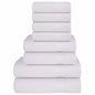 JUNG Vida 8-tlg. Handtuch-Set FROGN Weiß 360 g/m²