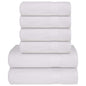 JUNG Vida 6-tlg. Handtuch-Set FROGN Weiß 360 g/m²