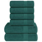 JUNG Vida 6-tlg. Handtuch-Set FROGN Grün 360 g/m²