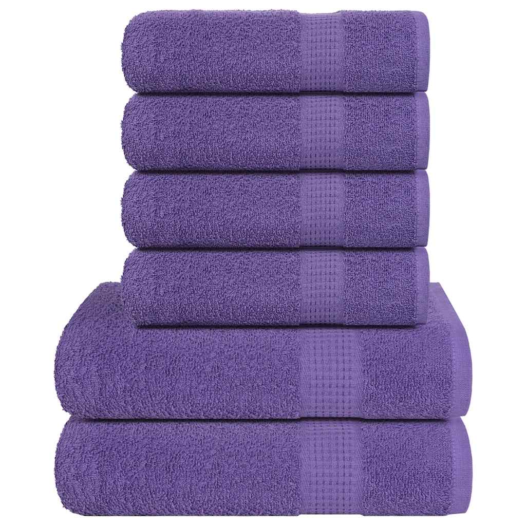 JUNG Vida 6-tlg. Handtuch-Set FROGN Lila 360 g/m²