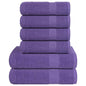 JUNG Vida 6-tlg. Handtuch-Set FROGN Lila 360 g/m²