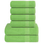 JUNG Vida 6-tlg. Handtuch-Set FROGN Apfelgrün 360 g/m²