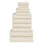JUNG Vida 12-tlg. Handtuch-Set FROGN Creme 360 g/m²