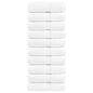 JUNG Vida Premium-Waschtücher SOLUND 10 Stk. Weiß 30x30 cm 600 g/m²