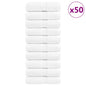 JUNG Vida Premium Gästetücher SOLUND 50 Stk. Weiß 30x50 cm 600 g/m²