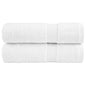 JUNG Vida Premium Handtücher SOLUND 2 Stk. Weiß 50x100 cm 600 g/m²