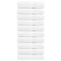 JUNG Vida Premium Handtücher SOLUND 10 Stk. Weiß 50x100 cm 600 g/m²