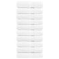 JUNG Vida Premium Duschtücher SOLUND 10 Stk. Weiß 70x140 cm 600 g/m²
