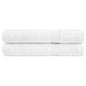 JUNG Vida Premium Saunatücher SOLUND 2 Stk. Weiß 80x200 cm 600 g/m²