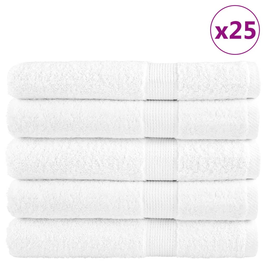JUNG Vida Premium Saunatücher SOLUND 50 Stk. Weiß 80x200 cm 600 g/m²