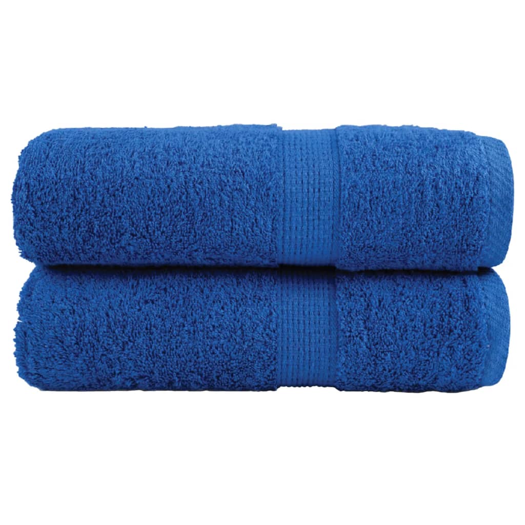 JUNG Vida Premium-Waschtücher SOLUND 2 Stk. Blau 30x30 cm 600 g/m²