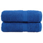 JUNG Vida Premium-Waschtücher SOLUND 2 Stk. Blau 30x30 cm 600 g/m²