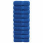 JUNG Vida Premium-Waschtücher SOLUND 10 Stk. Blau 30x30 cm 600 g/m²