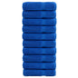 JUNG Vida Premium Handtücher SOLUND 10 Stk. Blau 50x100 cm 600 g/m²