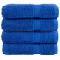 JUNG Vida Premium Duschtücher SOLUND 4 Stk. Blau 70x140 cm 600 g/m²