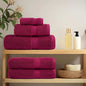 JUNG Vida Gästetuch SOLUND Bordeaux 550 gsm