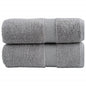 JUNG Vida Premium-Waschtücher SOLUND 2 Stk. Grau 30x30 cm 600 g/m²