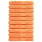 JUNG Vida Premium-Saunatücher SOLUND 10 Stk. Orange 80x200 cm 600 g/m²