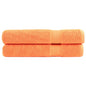 JUNG Vida Premium-Handtücher SOLUND 2 Stk. Orange 100x200 cm 600 g/m²
